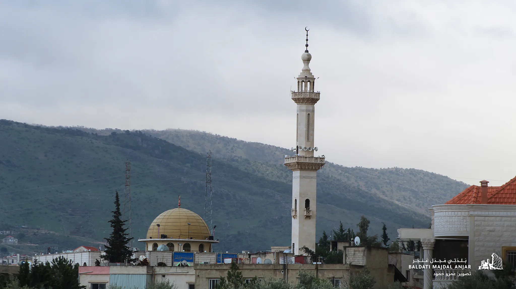 مئذنة مسجد بلال بن رباح وقبته