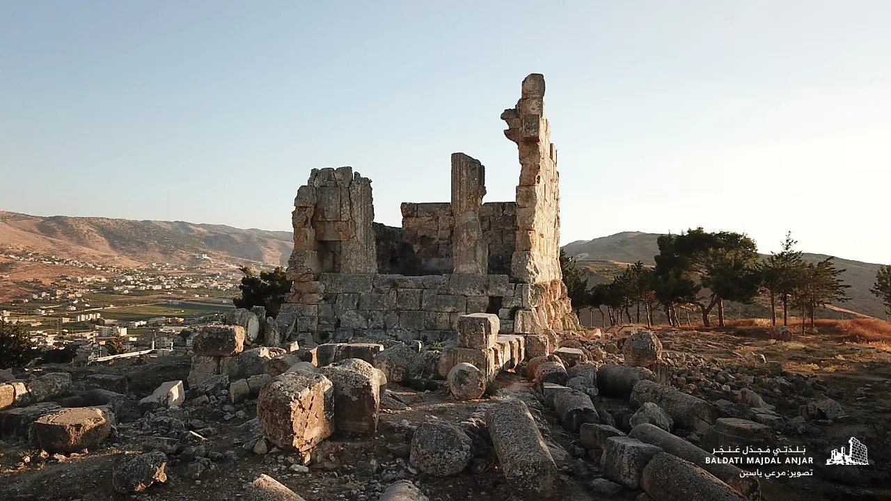 القلعة عند الغروب